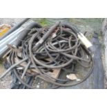PALLET OF PIPING AND V BELTS + VAT