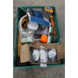 A CRATE OF FORD TRANSIT LIG. COVERS AND OTHERS NO VAT