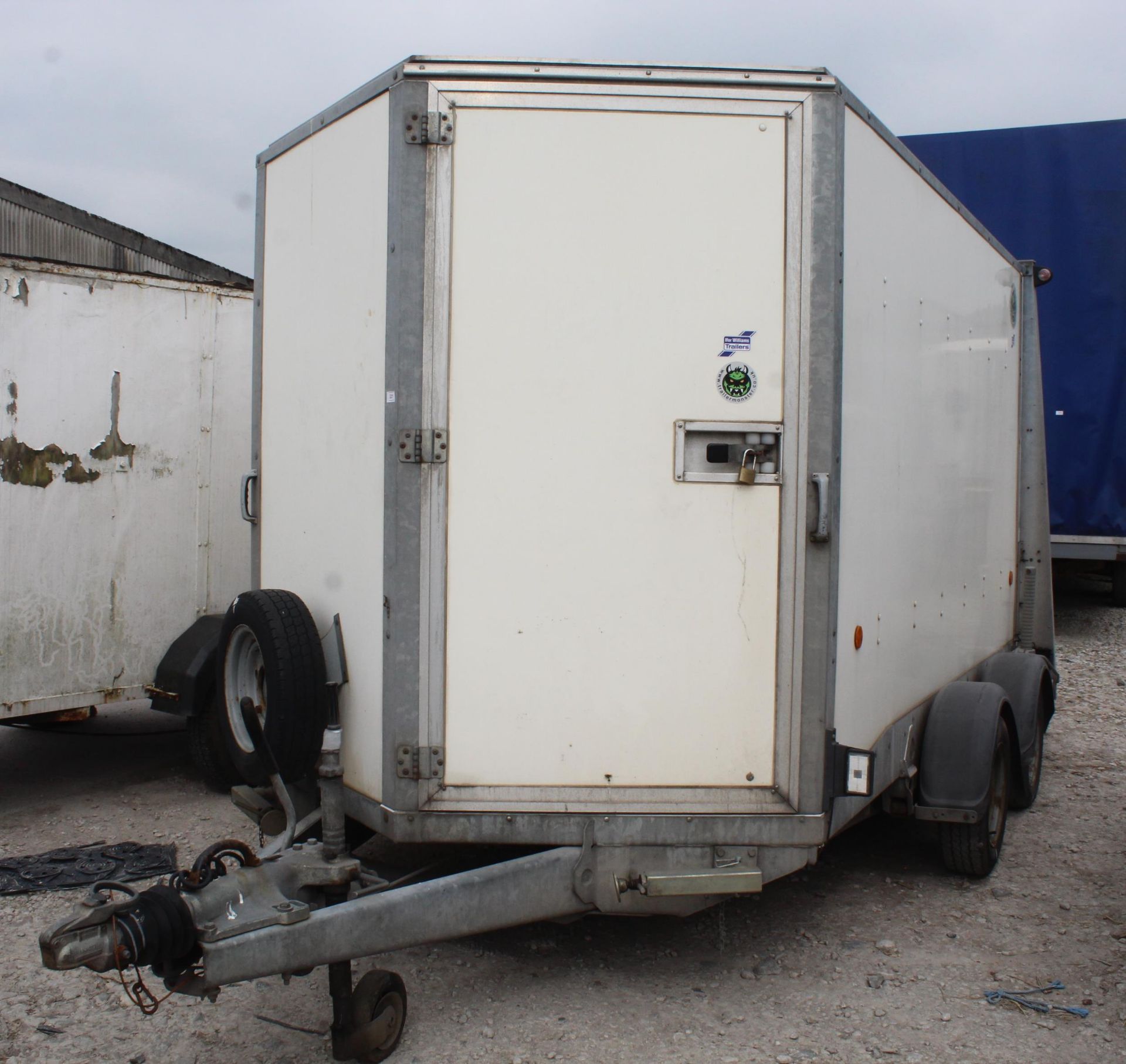 IFOR WILLIAMS TWIN AXLE BOX TRAILER - NO VAT