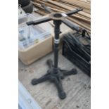 CAST IRON TABLE STAND NO VAT