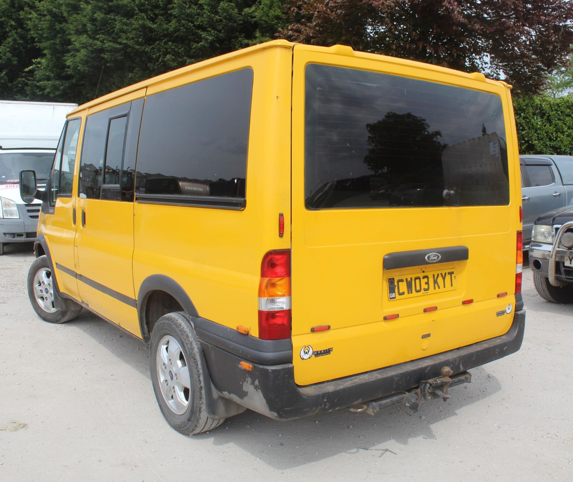 FORD TRANSIT TOURNEO CW03KYT FIRST REG 31/07/036 MONTHS MOT 80K ENGINE FITTED MK6 RUNS & DRIVES NO - Image 3 of 4