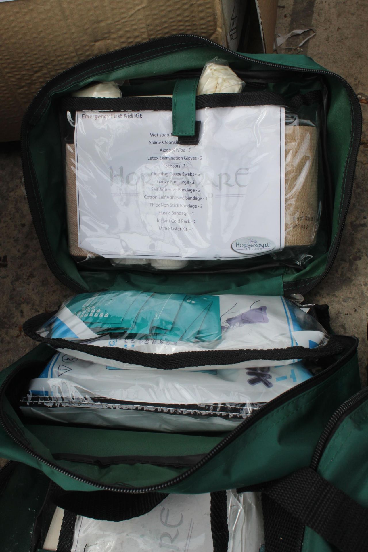 4 HORSEWARE FIRST AID KITS NO VAT - Image 2 of 2