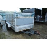 PLANT TRAILER 10'X5'6" LED LIGHTS NO VAT