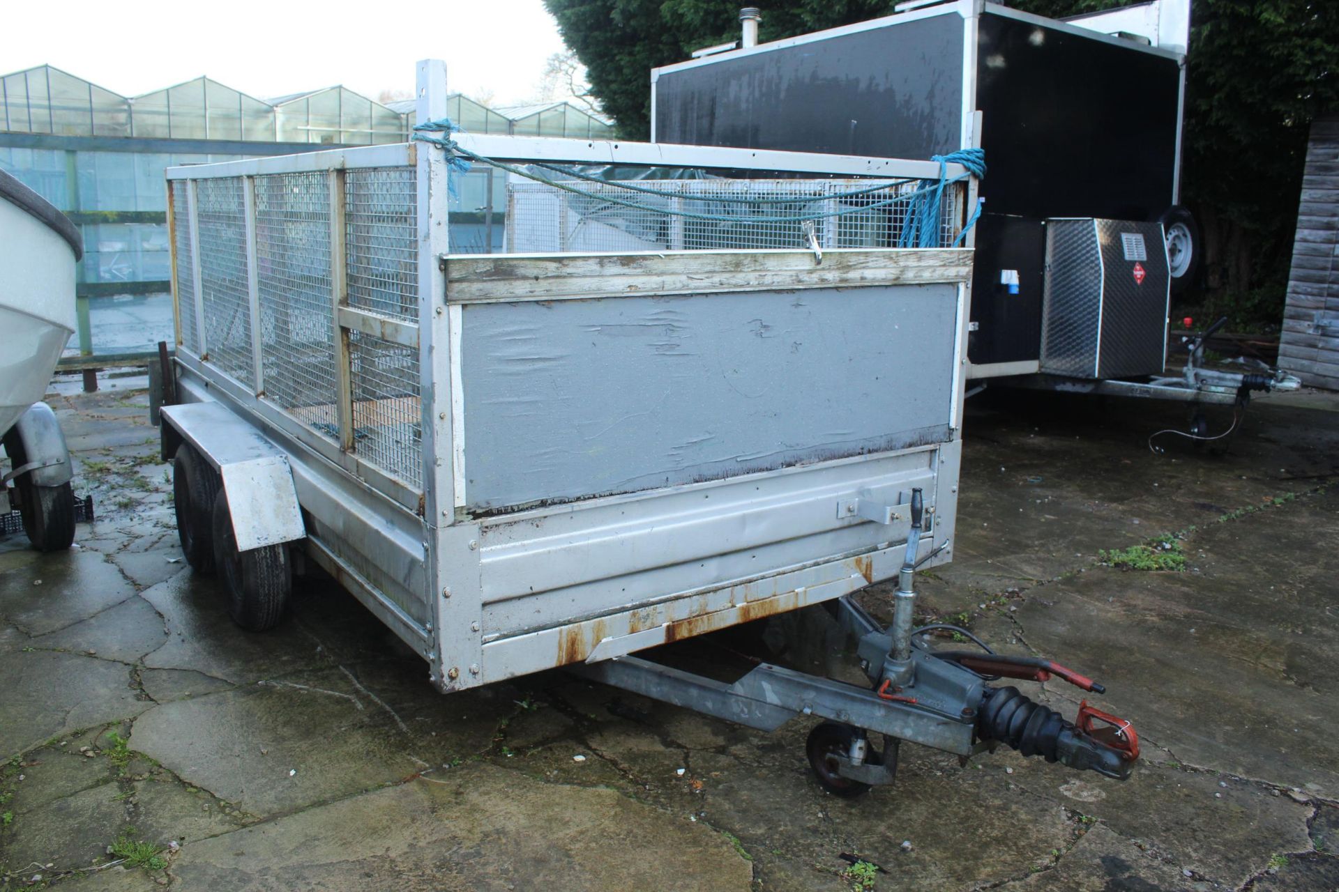 PLANT TRAILER 10'X5'6" LED LIGHTS NO VAT