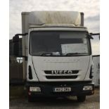 IVECO EURO 5 EEV BOX WAGON MX12OMA TWIN AXLE RIDGE BODY TO BE COLLECTED FROM BANKS NEAR SOUTHPORT NO