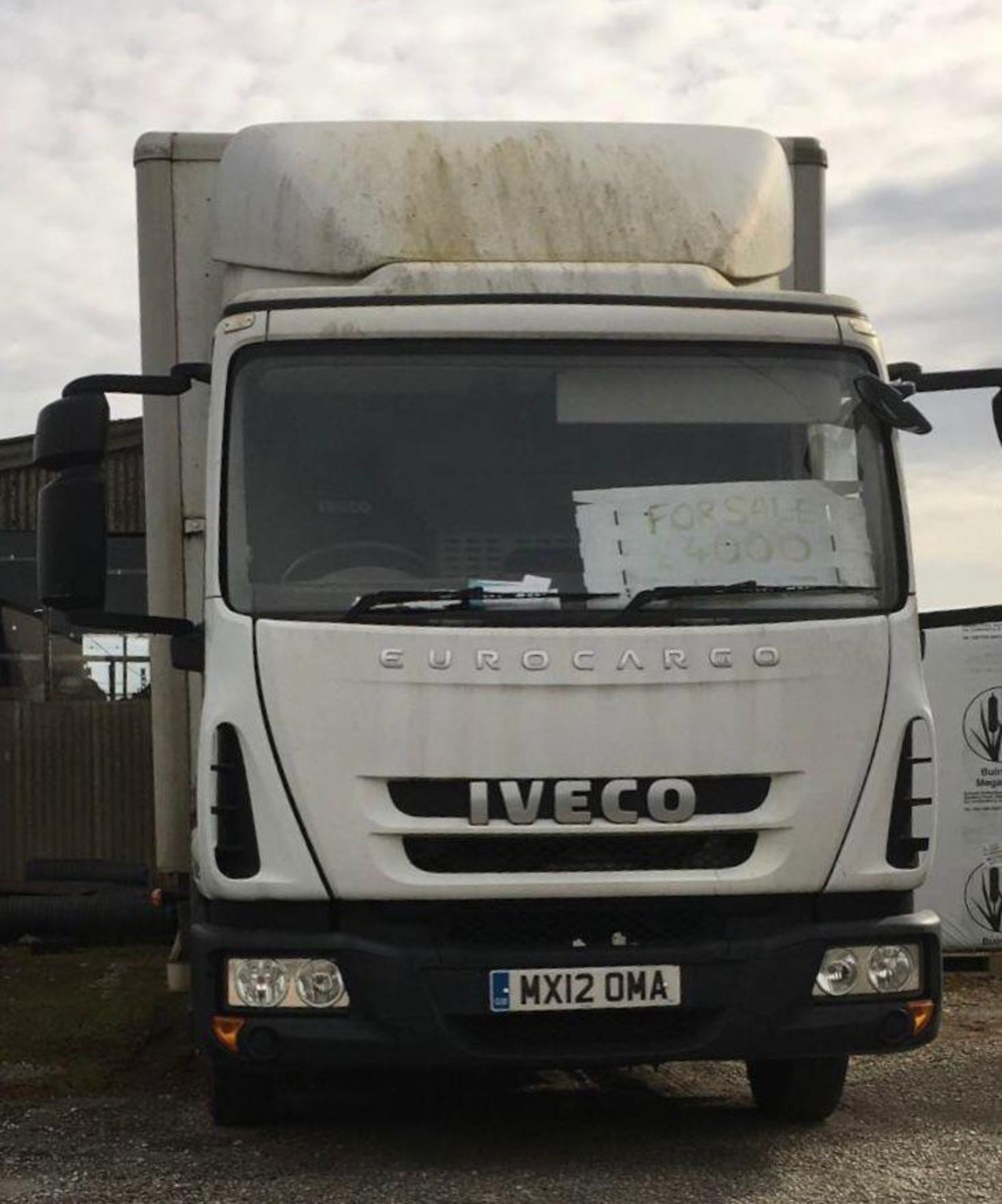 IVECO EURO 5 EEV BOX WAGON MX12OMA TWIN AXLE RIDGE BODY TO BE COLLECTED FROM BANKS NEAR SOUTHPORT NO