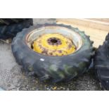 1 WHEEL AND TYRE NO VAT