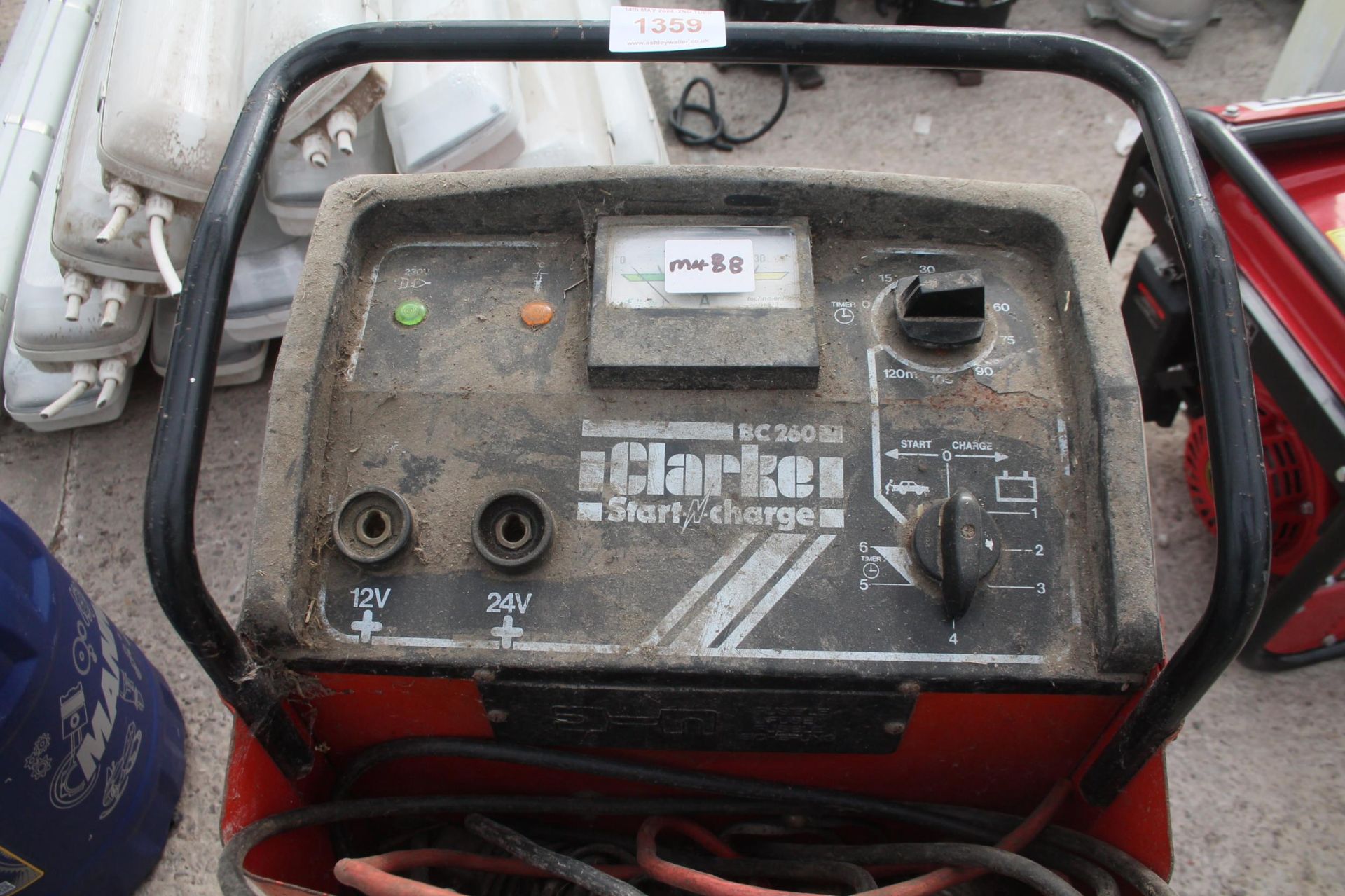 CLARKE BP260 CHARGER NO VAT - Image 3 of 3