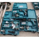 3 MAKITA BATTERY DRILLS + VAT