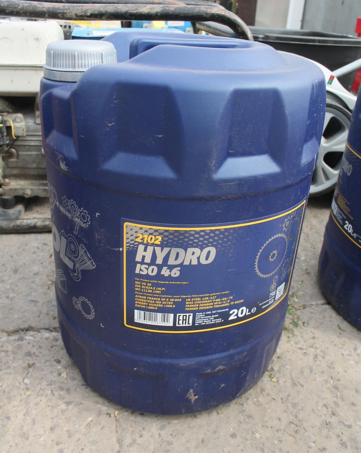 20 LTRS OF HYDRO OIL NO VAT