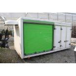 INSULATED FRIDGE BODY WITH RACKING NO VAT