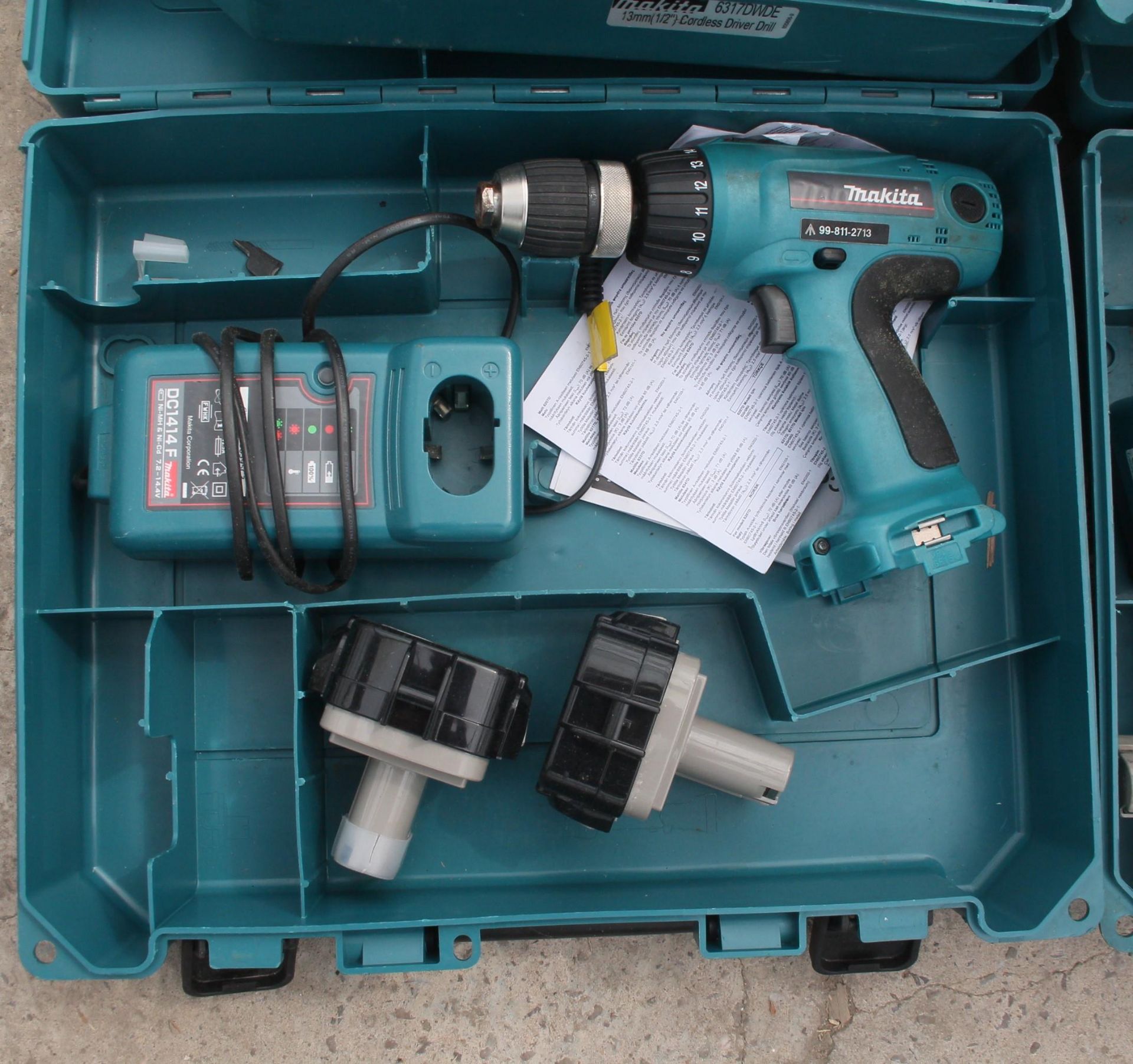 3 MAKITA BATTERY DRILLS + VAT - Image 2 of 4