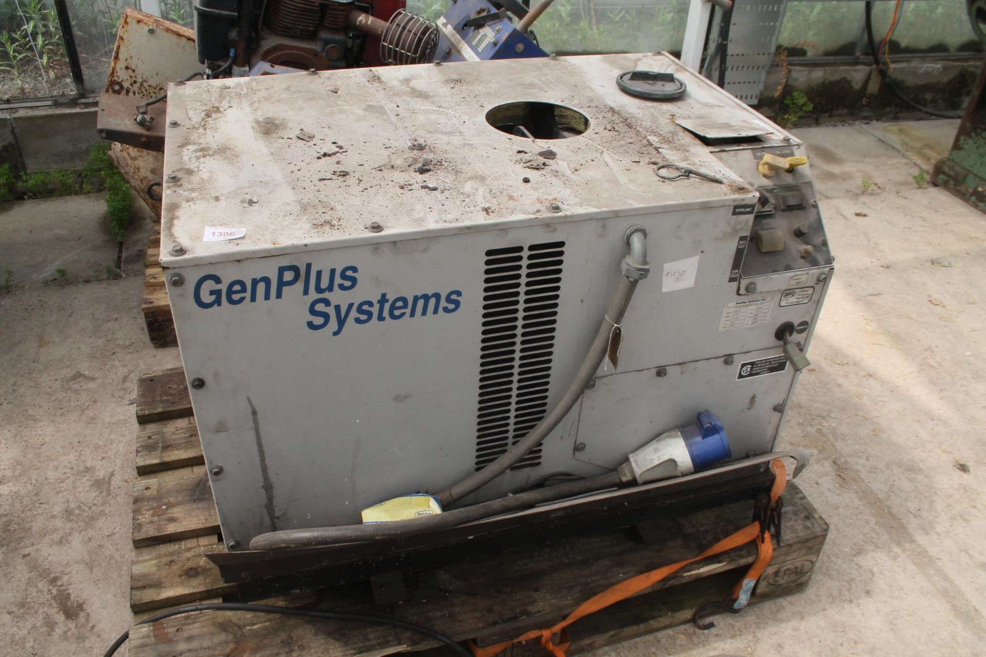 GEN PLUS SYSTEMS 65 KVA DIESEL GENERATOR WORKING ORDER NO VAT