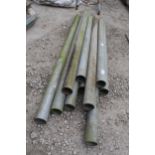 10 GALVANIZED POSTS + VAT