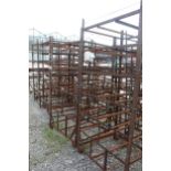 5 PALLET SIZE SHELF UNITS N0 VAT