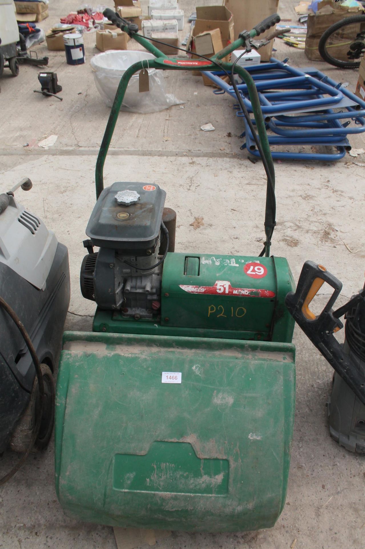 RANSOME ROLLER MOWER + VAT