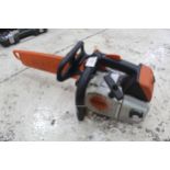 STIHL MS200 TOP HANDLE CHAINSAW IN WORKING ORDER NO VAT