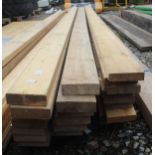 25 ROUGH SAWN TIMBERS APPROX 6 X 2 NO VAT