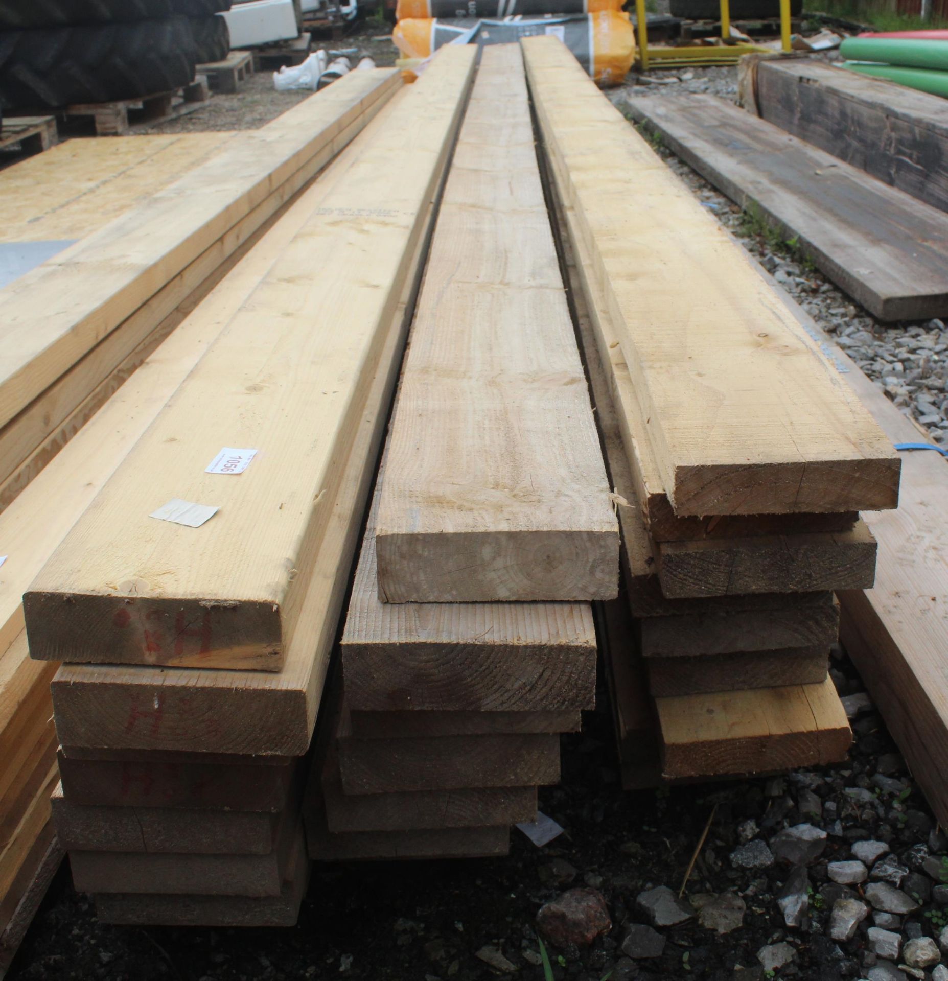 25 ROUGH SAWN TIMBERS APPROX 6 X 2 NO VAT