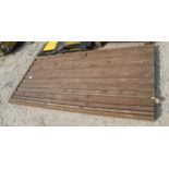 WOODEN FENCE GATE NO VAT