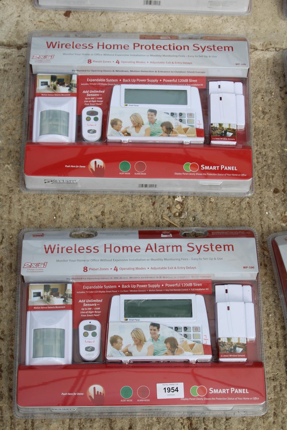 FOUR AS NEW AND BOXED WIRELESS HOME ALARM SYSTEMS - Image 2 of 2