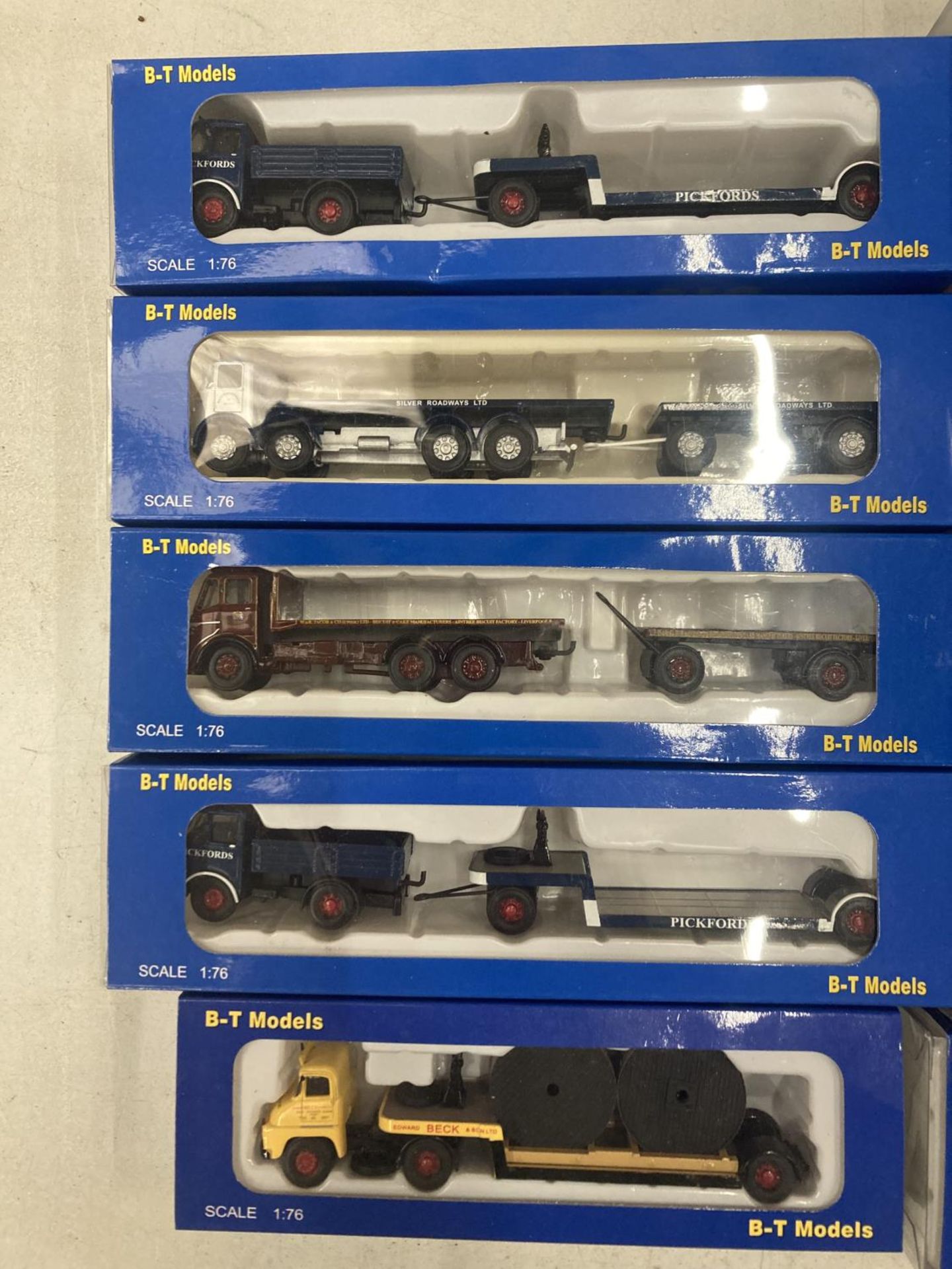 TEN BOXED B-T MODEL VEHICLES 1:76 SCALE - Image 2 of 6