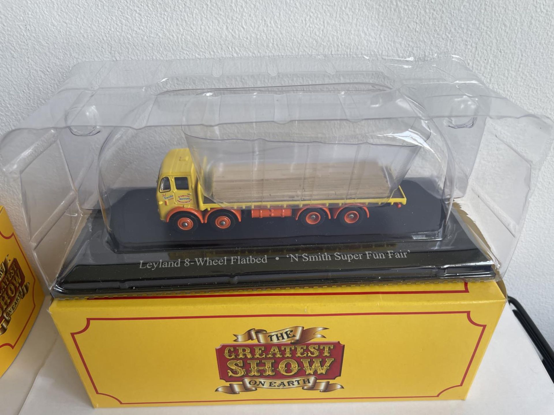 FOUR BOXED THE GREATEST SHOWMAN ON EARTH WAGONS - Image 9 of 10