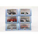 SIX VARIOUS AS NEW AND BOXED OXFORD AUTOMOBILE COMPANY VEHICLES