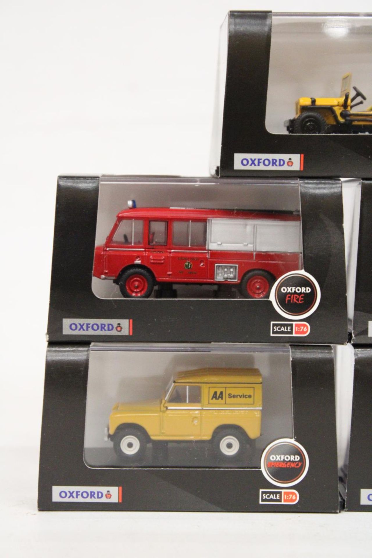 SEVEN AS NEW AND BOXED OXFORD EMERGENCY VEHICLES - Image 4 of 7