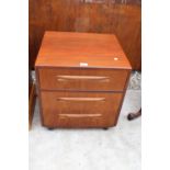 A G PLAN SMALL RETRO CHEST OF THREE DRAWERS 20" WIDE