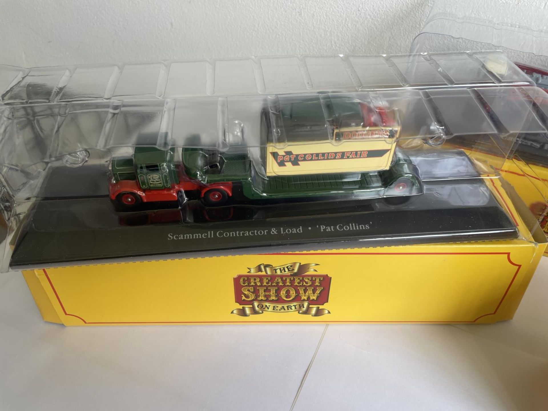 FOUR BOXED THE GREATEST SHOWMAN ON EARTH WAGONS - Image 3 of 9