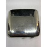 A HALLMARKED CHESTER SILVER CIGARETTE CASE GROSS WEIGHT 144 GRAMS