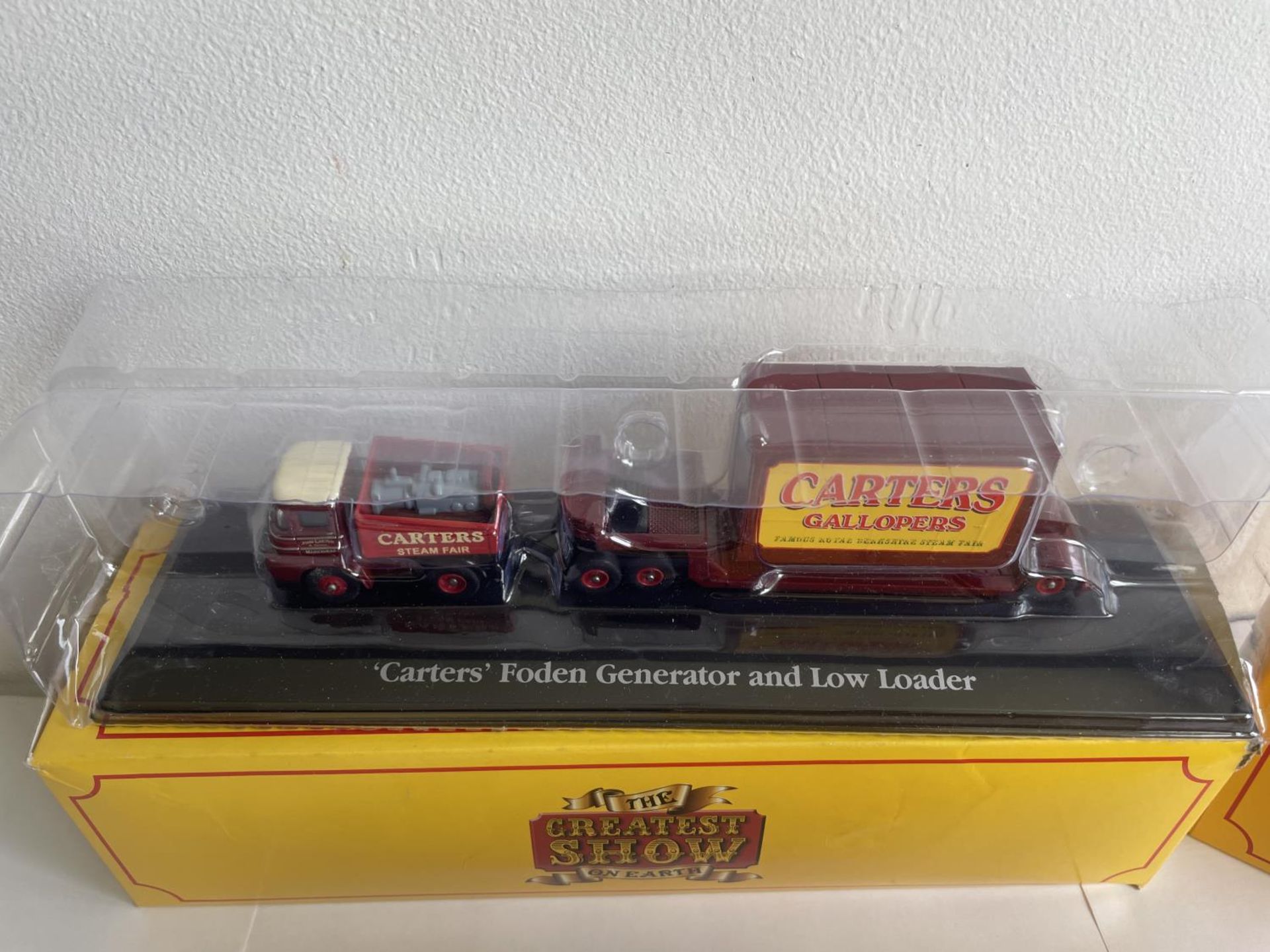 FOUR BOXED THE GREATEST SHOWMAN ON EARTH WAGONS - Image 5 of 9