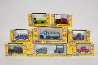 EIGHT AS NEW AND BOXED CLASSIX TRANSPORT TREASURES VEHICLES