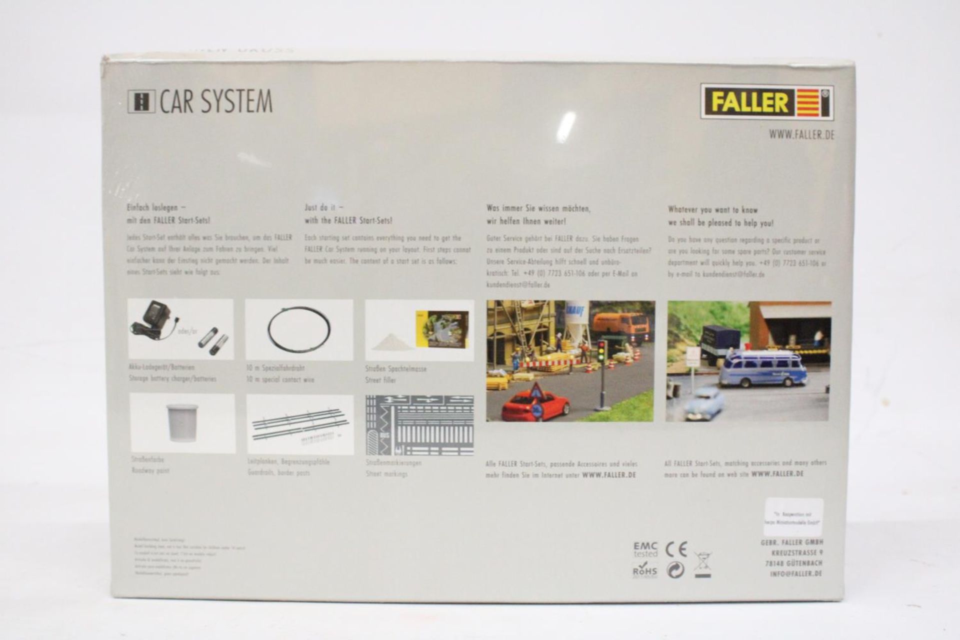 AN UNOPENED FALLER CAR SYSTEM START SET 161505 LKW MAN - Image 2 of 5