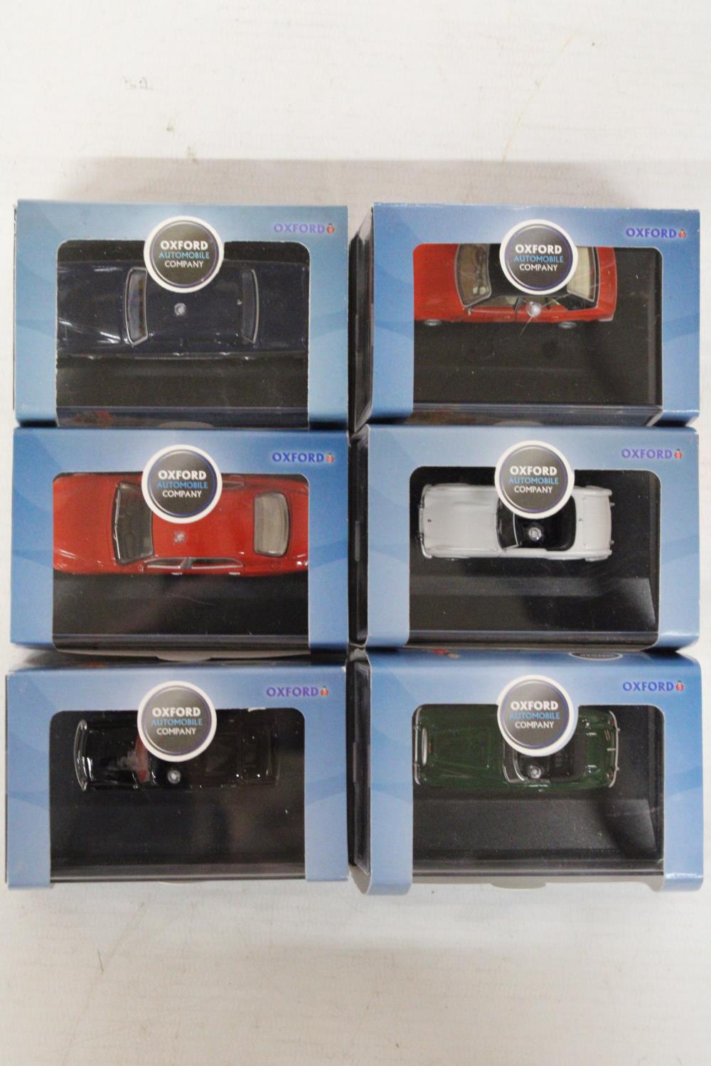 SIX VARIOUS AS NEW AND BOXED OXFORD AUTOMOBILE COMPANY VEHICLES - Image 6 of 8