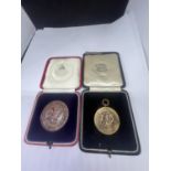 TWO MEDALS EACH IN A BOX
