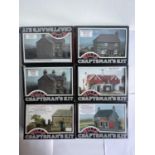 SIX WILLS FINECAST CRAFTMAN'S KITS OF HOUSES AND BUILDINGS