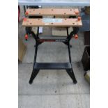 A BLACK AND DECKER FOLDING WORKMATE