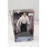 A 1995 VERY COLLECTABLE DOLL SINGING MICHAEL JACKSON "BLACK OR WHITE"