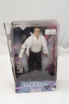 A 1995 VERY COLLECTABLE DOLL SINGING MICHAEL JACKSON "BLACK OR WHITE"