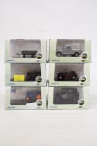 SIX AS NEW AND BOXED OXFORD COMMERCIAL VEHICLES