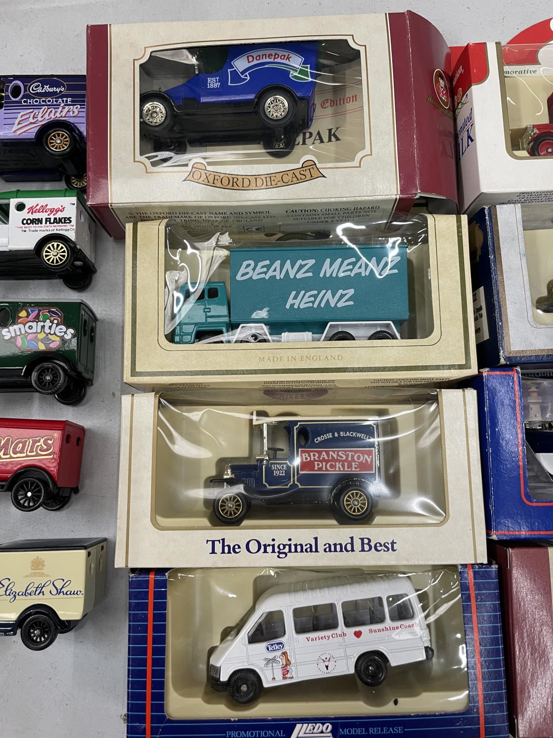 FOURTEEN VARIOUS ADVERTISING VANS, EIGHT BOXED - Image 3 of 4