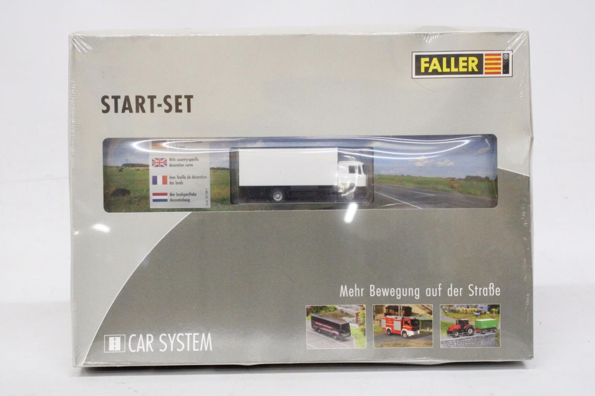 AN UNOPENED FALLER CAR SYSTEM START SET 161505 LKW MAN