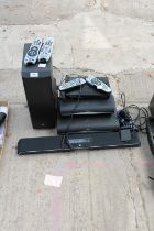 TWO SKY HD BOXES AND TWO ROTH SPEAKERS