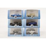 SIX VARIOUS AS NEW AND BOXED OXFORD AUTOMOBILE COMPANY VEHICLES