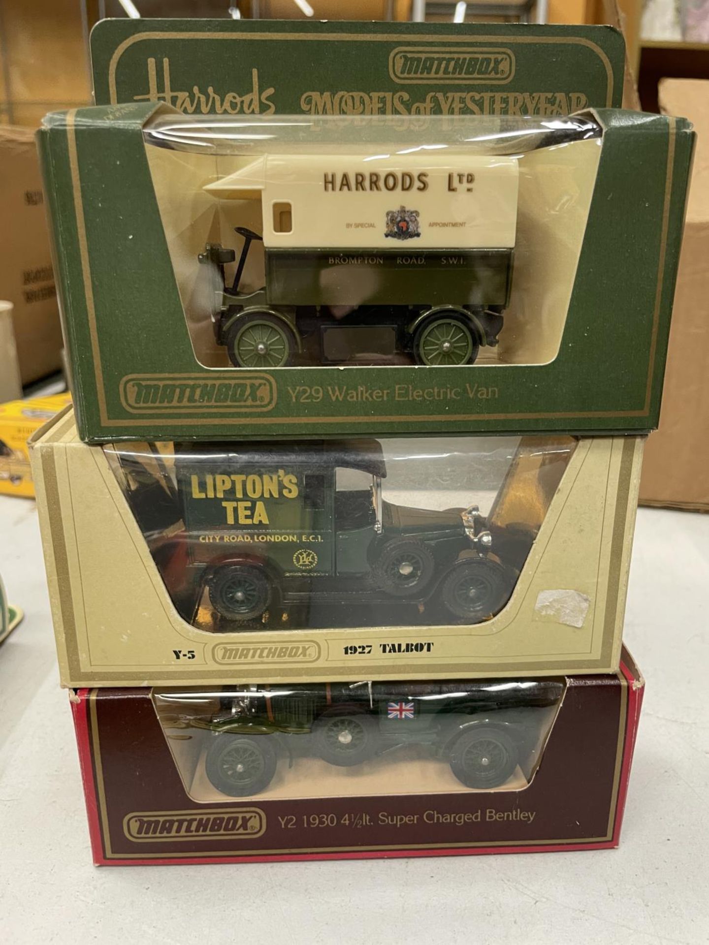 TEN BOXED MATCHBOX MODELS OF YESTERYEAR ADVERTISING WAGONS - Image 2 of 4