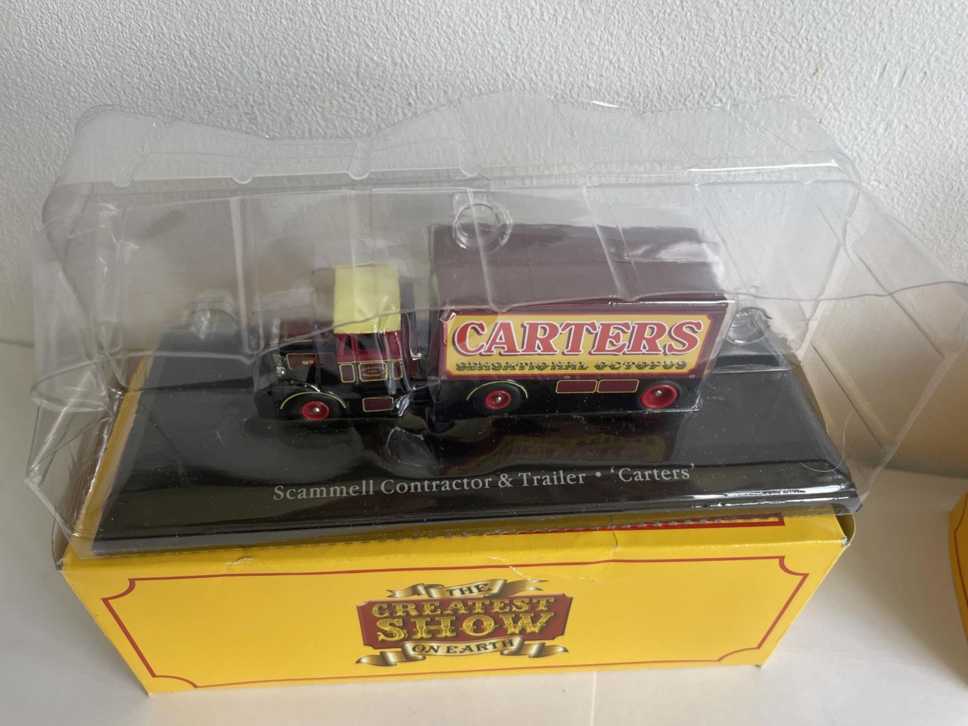 FOUR BOXED THE GREATEST SHOWMAN ON EARTH WAGONS - Image 8 of 9
