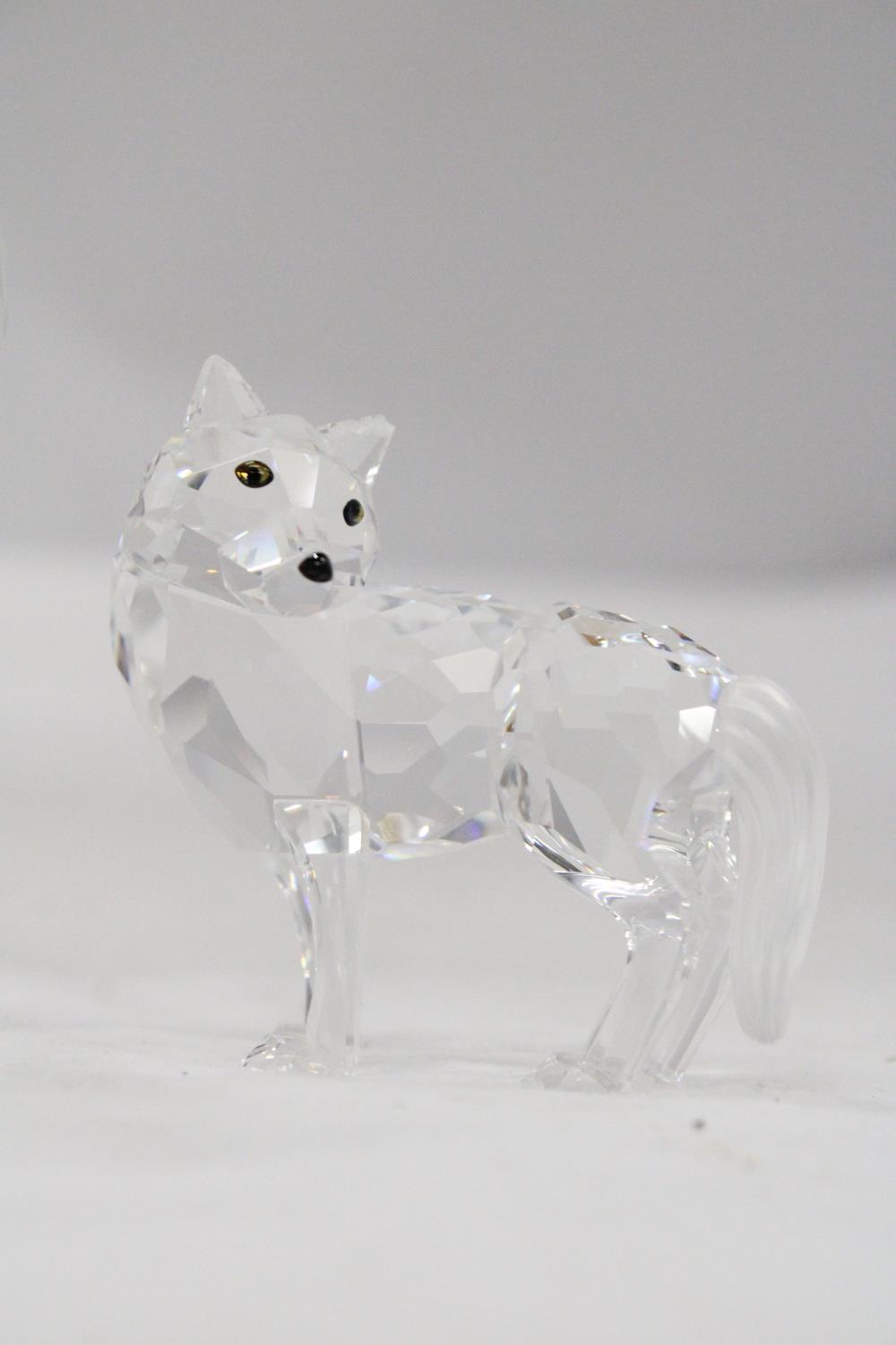 A SWAROVSKI CRYSTAL WOLF PLUS A SWAROVSKI CHEETAH - Image 7 of 7