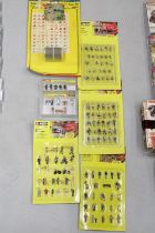 SEVEN UN-OPENED PACKETS OF NOCH MINIATURE FIGURES FOR TRAIN SETS